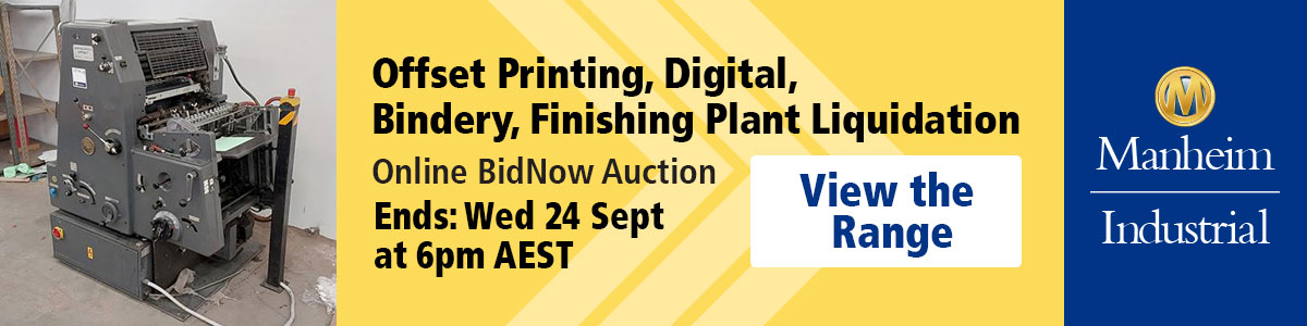 Special Offer on Printing Equipment - Limited Time Only
